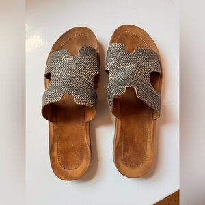 Corky’s Bogalusa Sandal - Gun Metal